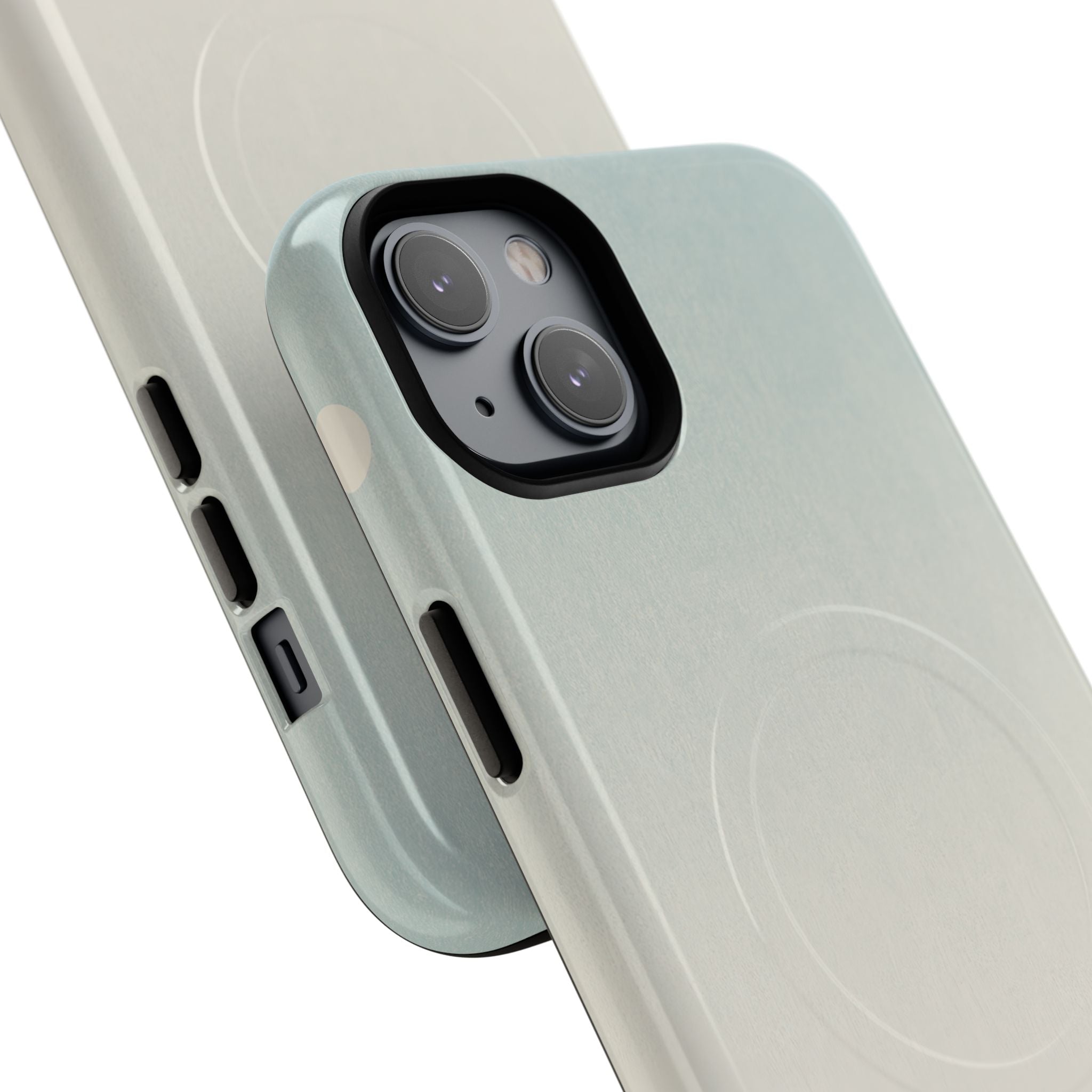 Blue Tough 2.0 Magsafe Phone Case for iPhone - Mist Valley Pagoda