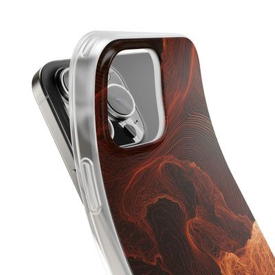 Amber Filament · Lite Phone Case for iPhone ·  Orange