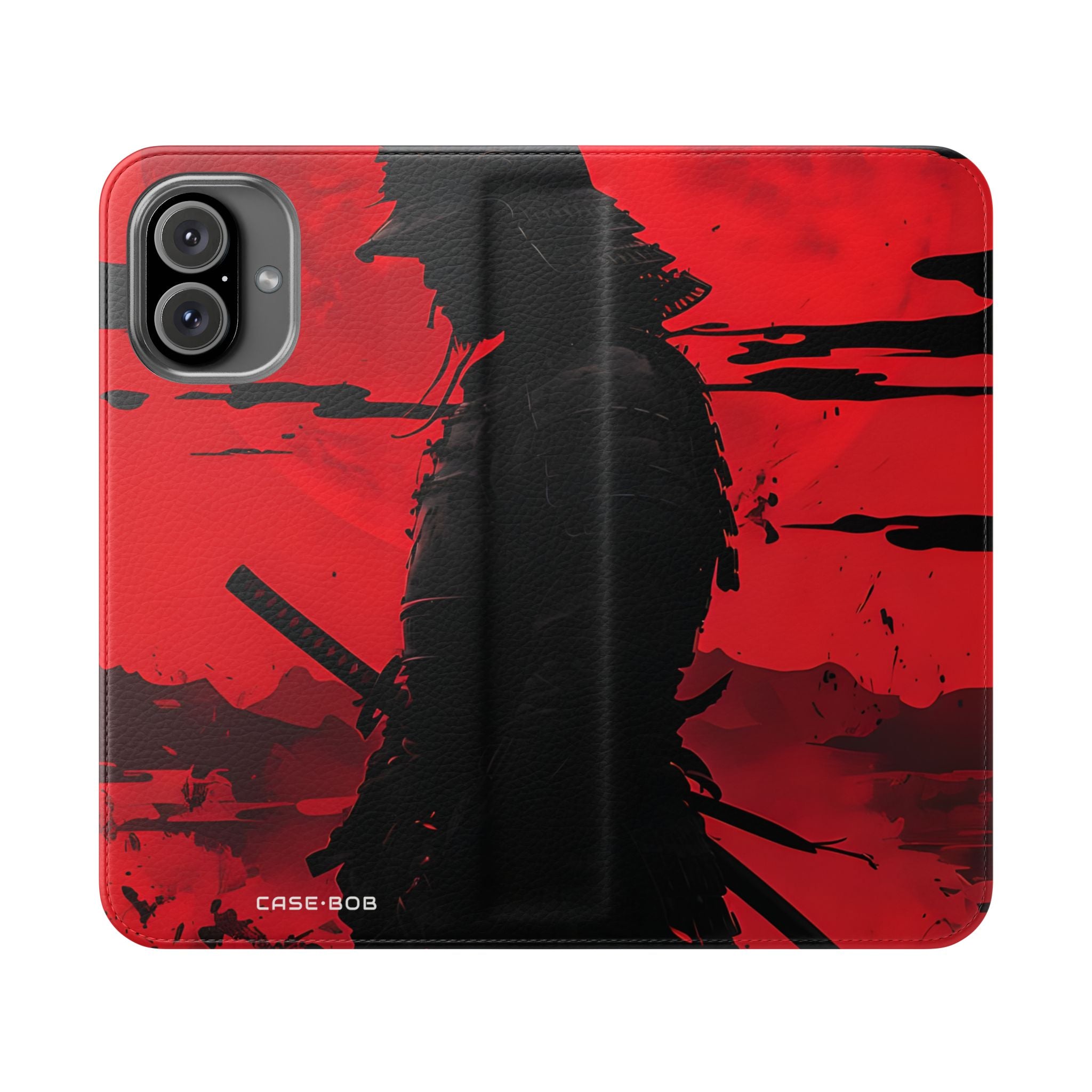 Samurai Moon - iPhone 16 Plus Case - Wallet