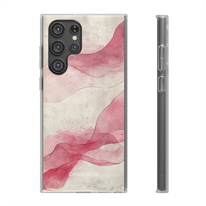 Crimson Waves Samsung S22 Ultra Case - Soft