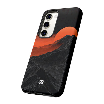 Solar Ridge Mesh · Tough Phone Case for Samsung · Black