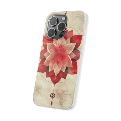 Crimson Petal Peak · Soft Phone Case for iPhone