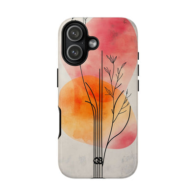 Crimson Bloom Lineage · Tough Phone Case for iPhone