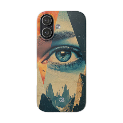 Fragmented Peak Gaze · Soft Phone Case for iPhone