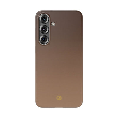 Brown Lite Phone Case for Samsung - Smoked Caramel Fade