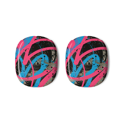 Cyber Splatter Flow · Hard Case for AirPods Max · Pink
