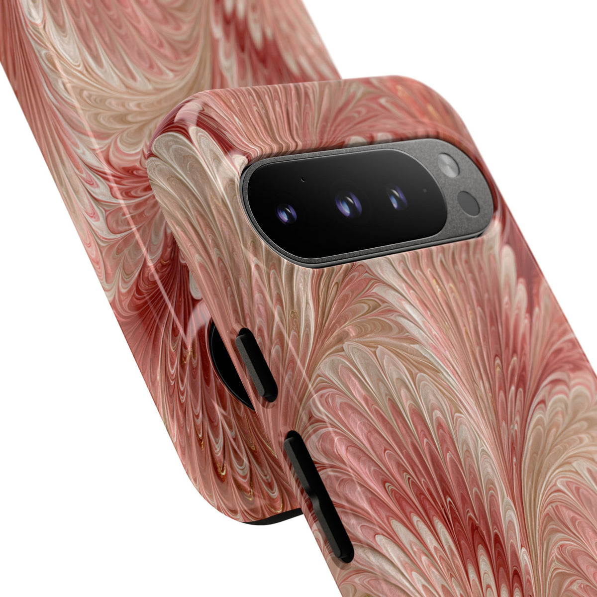 Blush Petal Plume · Tough Phone Case for Pixel ·  Pink
