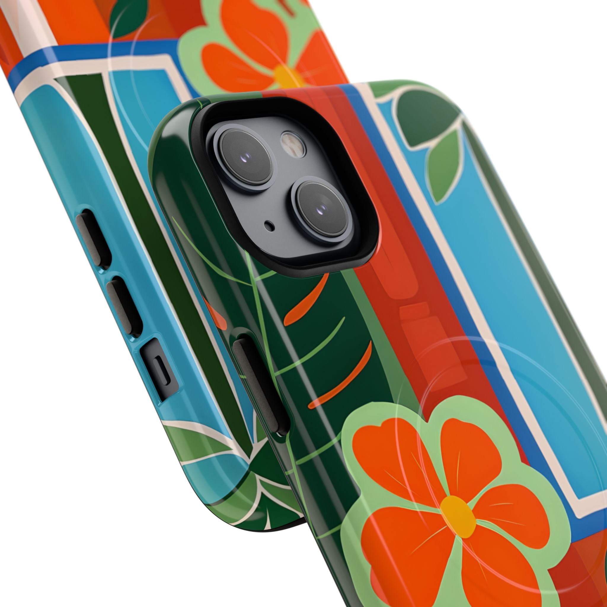 Orange Blossom Burst iPhone 14 Plus Case - Tough+