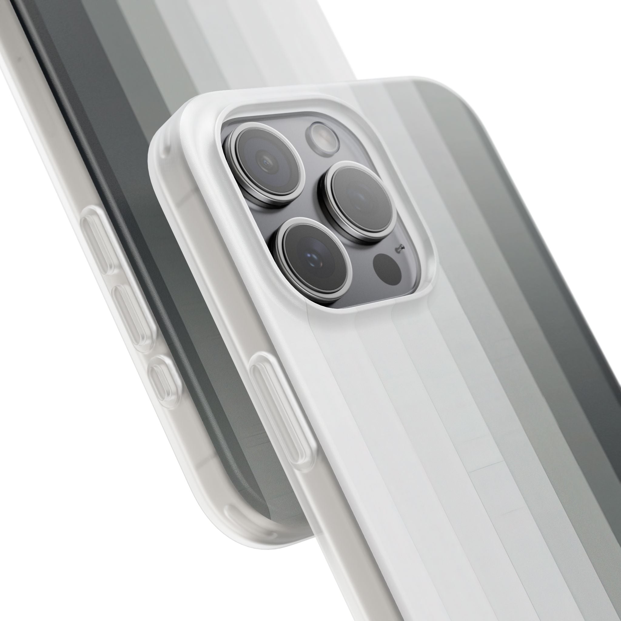 Gradient Bands iPhone 15 Pro Max Case - Soft