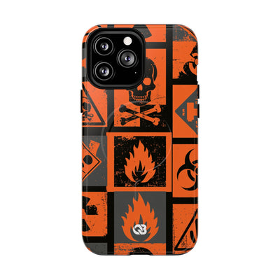 Urban Hazard · Tough 2.0 Magnetic Phone Case for iPhone · Orange
