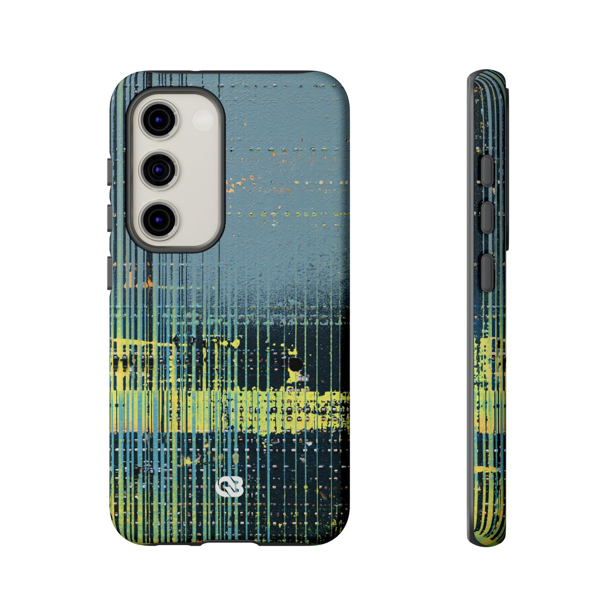Acid Raster Circuit · Tough Phone Case for Samsung · Teal