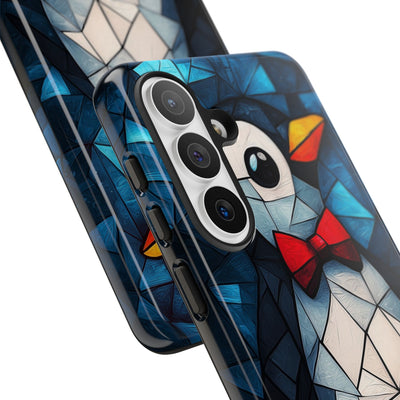 Mosaic Bowtie Penguin · Tough Hoesje voor Samsung