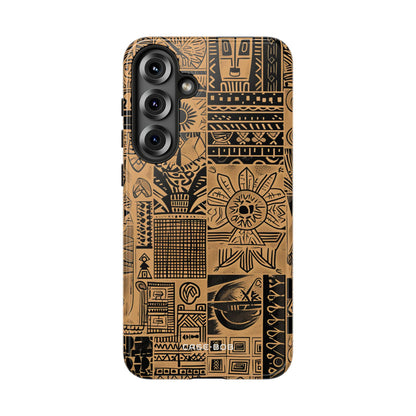 Tribal Faces Samsung S25 Plus Case - Tough