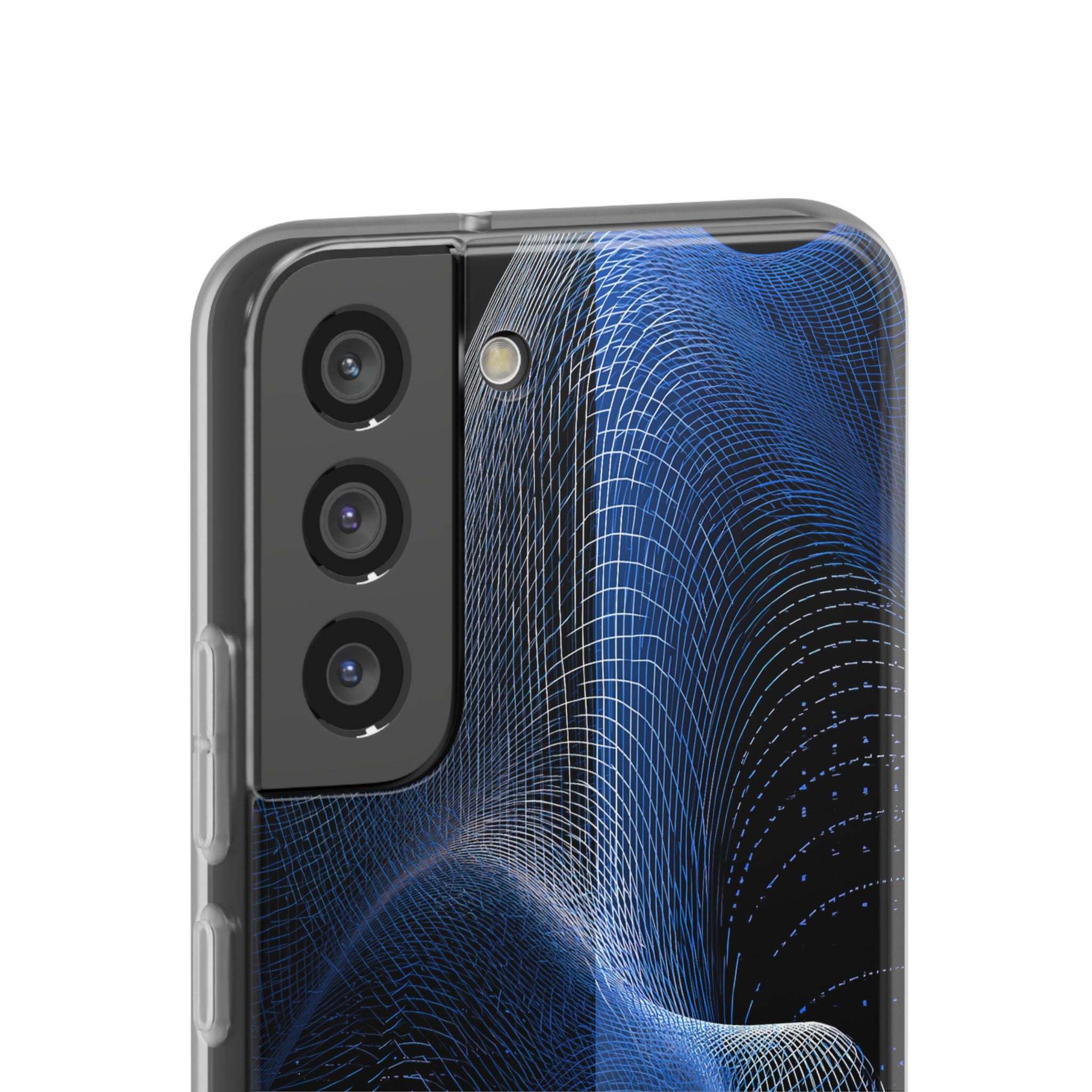 Blue Lite Phone Case for Samsung - Electric Blue Flux