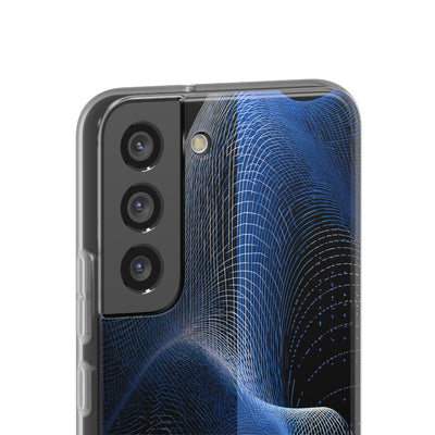Blue Lite Phone Case for Samsung - Electric Blue Flux