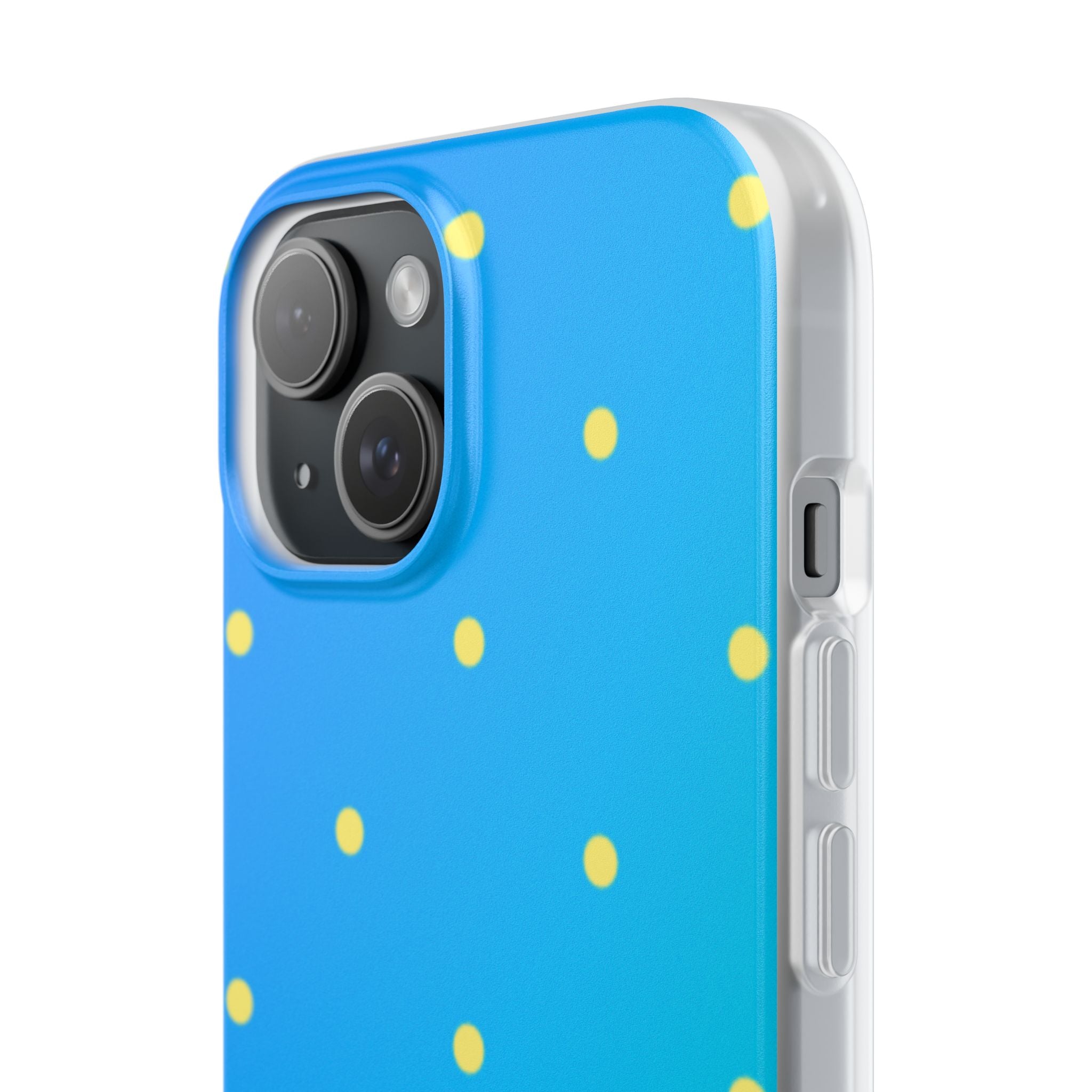 Cyan Sun Dots · Soft