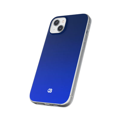 Blue Lite Phone Case for iPhone - Cobalt Depth Shift