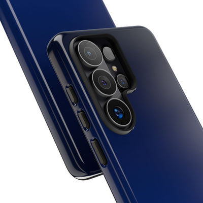Midnight Cobalt Gradient · Tough Phone Case for Samsung · Blue
