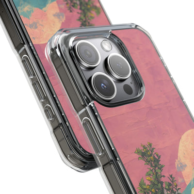 Lunar Pastel Bloom · Coque de téléphone Impact pour iPhone · Magsafe