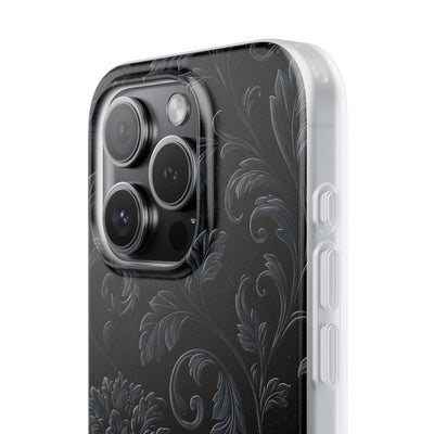 Obsidian Damask · Lite Phone Case for iPhone ·  Black