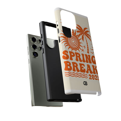 Retro Orange Tide · Tough Capa para Samsung
