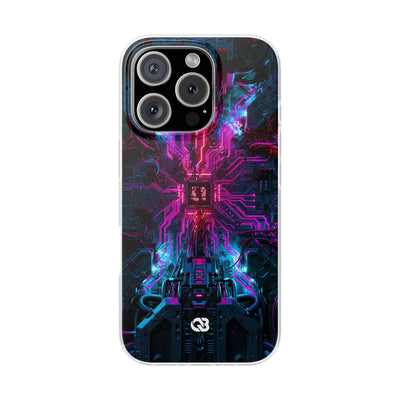 Neural Circuit Core · Lite Phone Case for iPhone ·  Black