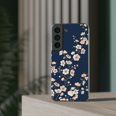 Midnight Plum Blossom · Lite Phone Case for Samsung · Blue