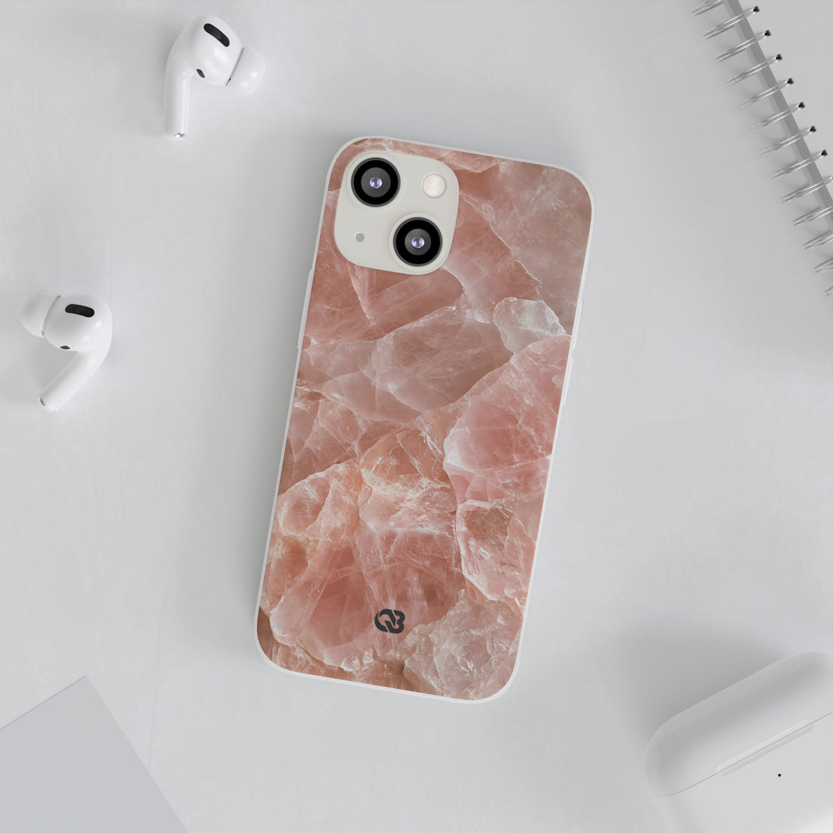 Rose Quartz Facet · Lite Phone Case for iPhone ·  Pink