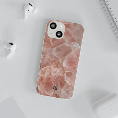 Rose Quartz Facet · Lite Phone Case for iPhone ·  Pink