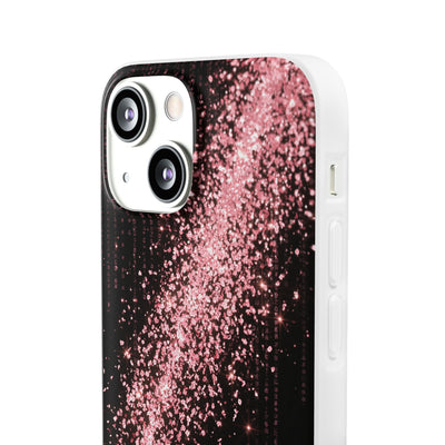 Rose Digital Cascade · Lite Phone Case for iPhone ·  Pink