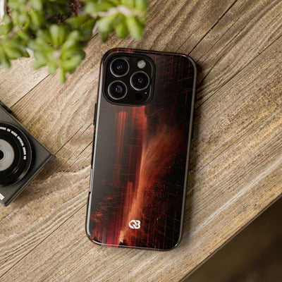 Luminous Monolith · Tough Phone Case for iPhone · Black