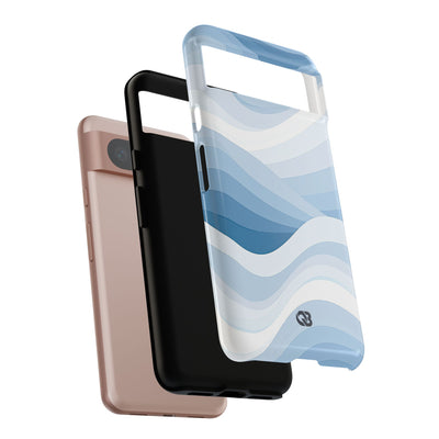 Blue Tough Phone Case for Google Pixel - Glacial Indigo Flow