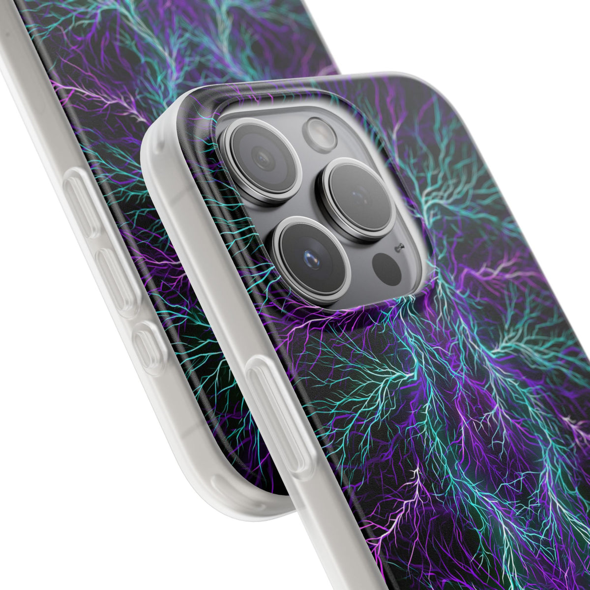 Electric Plasma Arbor · Lite Phone Case for iPhone ·  Purple