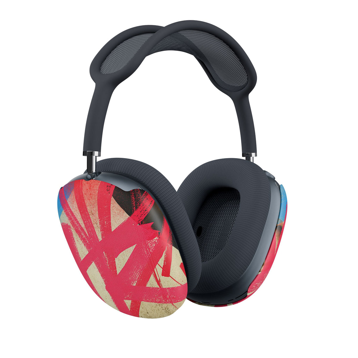 Neon Spray Tag · Hard Case for AirPods Max · Pink
