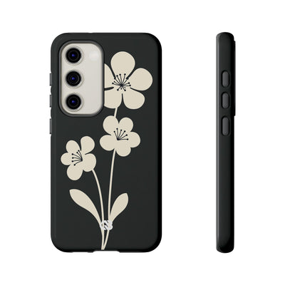 Nordic Blossom · Tough Phone Case for Samsung · Black
