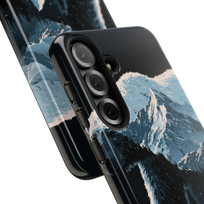 Nordic Arctic Bear · Tough Phone Case for Samsung · Black