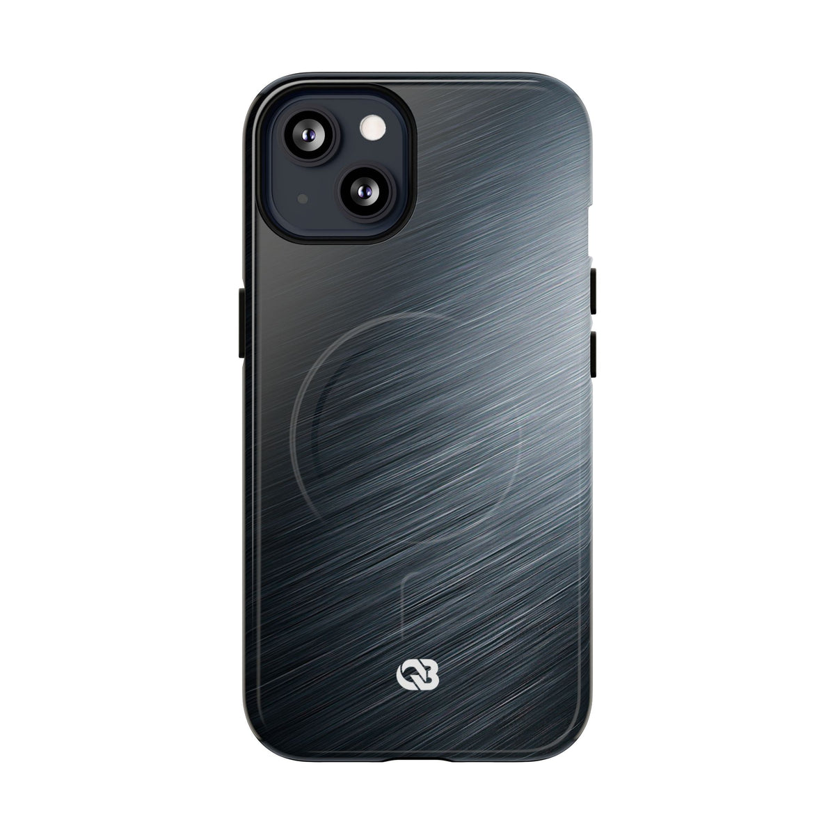 Brushed Obsidian Steel · Tough 2.0 Magnetic Phone Case for iPhone · Grey