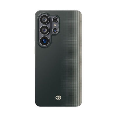 Grey Lite Phone Case for Samsung - Charcoal Tech Grid