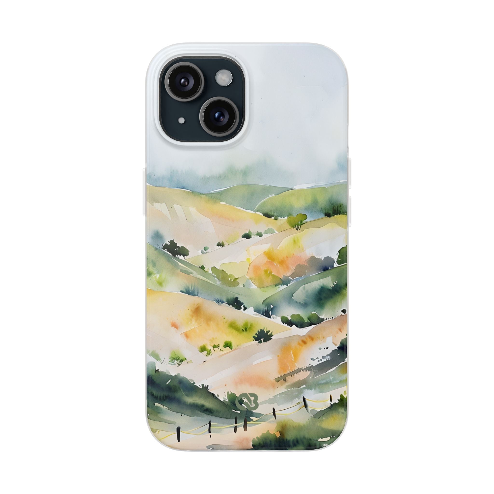 Sage Rolling Hills · Soft Phone Case for iPhone