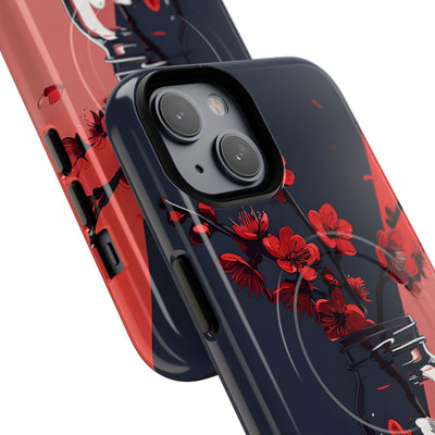 Crimson Blossom Jar · Tough+ Phone Case for iPhone · Magsafe