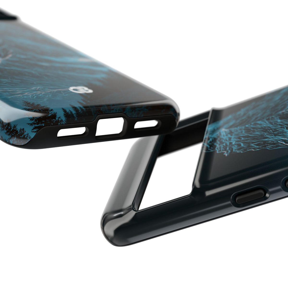 Glacial Alpine Peak · Tough Phone Case for Pixel ·  Blue