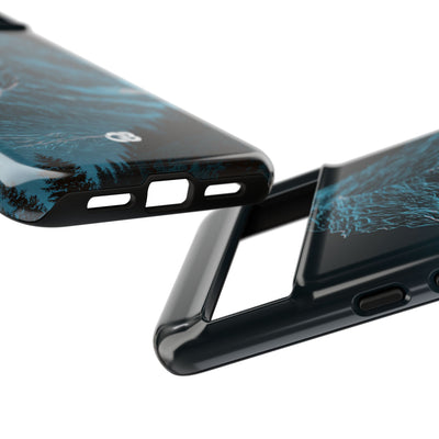Glacial Alpine Peak · Tough Phone Case for Pixel ·  Blue