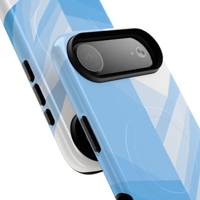 Blue Tough 2.0 Magsafe Phone Case for iPhone - Arctic Glacial Ridge