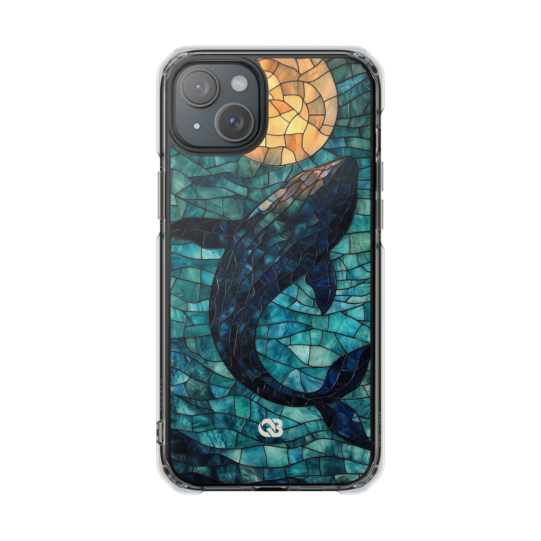 Stained Moon Whale · Impact Phone Case for iPhone · Magsafe