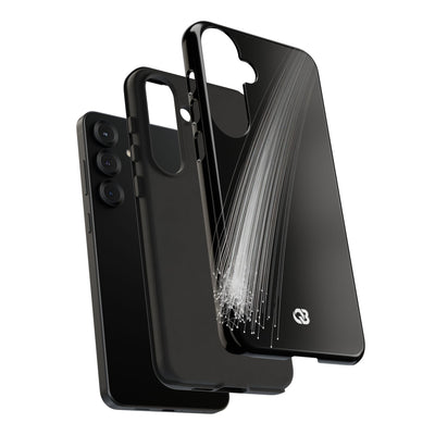 Black Tough Phone Case for Samsung - Linear Velocity Beam