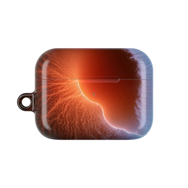 Thermal Aura Pulse · Hard Case for AirPods & AirPods Pro · Blue
