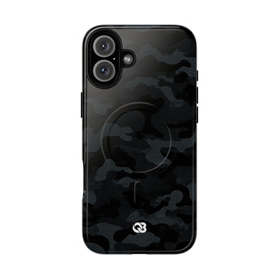 Blackout Urban Camo · Tough 2.0 Magnetic Phone Case for iPhone · Black