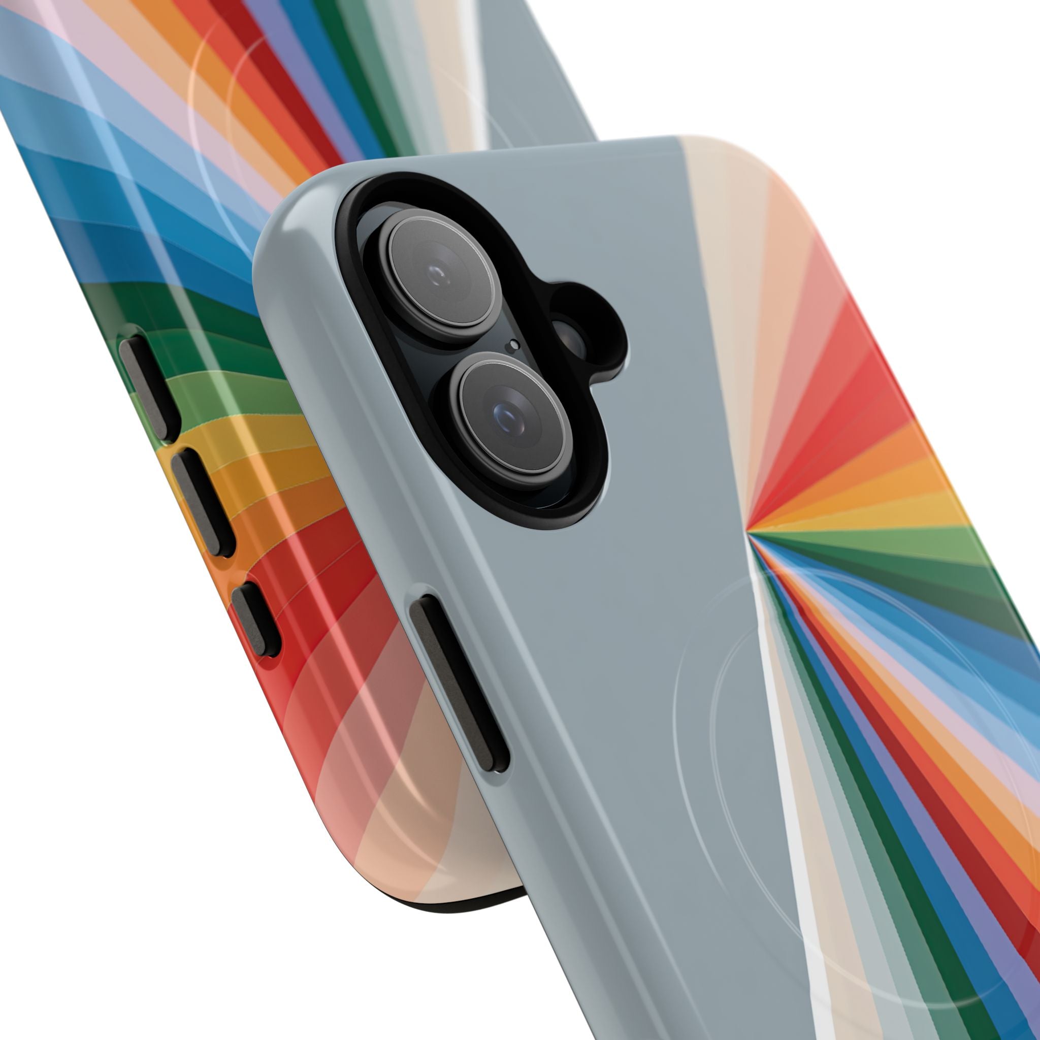 Grey Tough 2.0 Magsafe Phone Case for iPhone - Slate Prism Burst