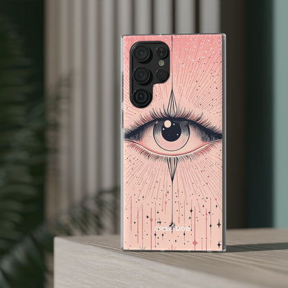 Cosmic Eye Samsung S22 Ultra Cover - Blød