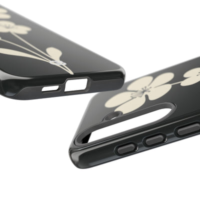 Nordic Blossom · Tough Phone Case for Samsung · Black